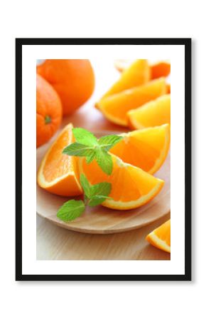 オレンジとミント