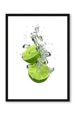 Lime with water