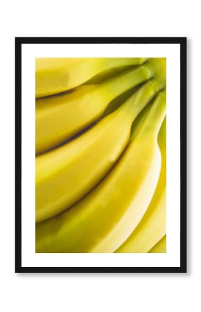 Fondo de plátanos maduros mostrando su textura