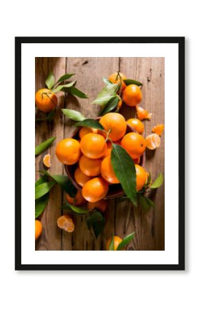 Fresh picked mandarins