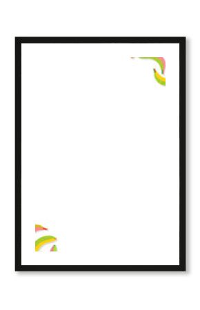 Pop art banana clusters are forming halftone dot patterns on transparent background, copy space
