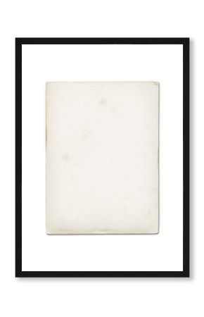 nailed blank vintage poster