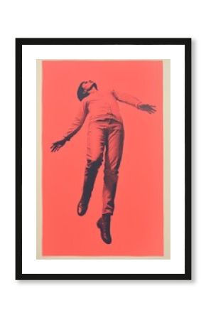 Risograph print — A man examined