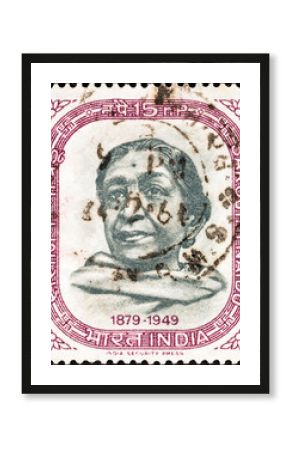 Poetess Sarojini Naidu (India 1964)