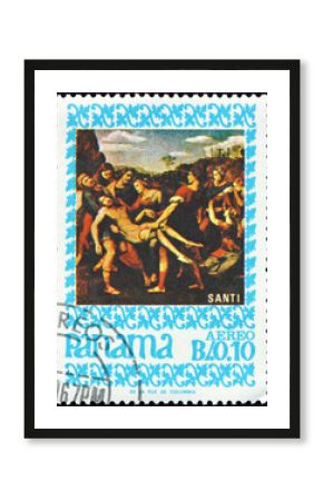 Postage stamp Panama 1967 Body of Christ, by Raphael