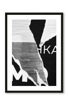 Old ripped torn grunge posters and backgrounds creased crumpled paper backdrop surface placard