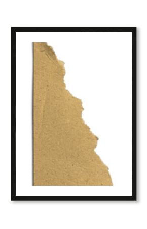 Yellow Cardboard Paper Bottom Left Corner Torn 2
