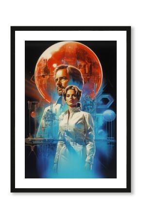 A scientist poster portrait adult.