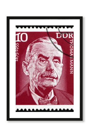 Postage stamp GDR 1975 Thomas Mann, Writer