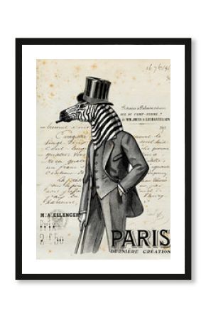 Zebra man