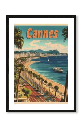 Experience the allure of Cannes, showcasing its picturesque coastline, sandy beaches, and vibrant atmosphere under the sun. A gateway to relaxation and enjoyment.