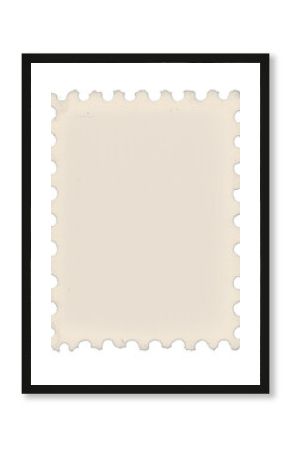stamp vintage postage stamp beige vertical blank postage stamp