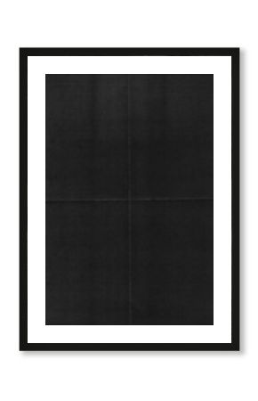 texture of folded black toner paper and cool poster overlay