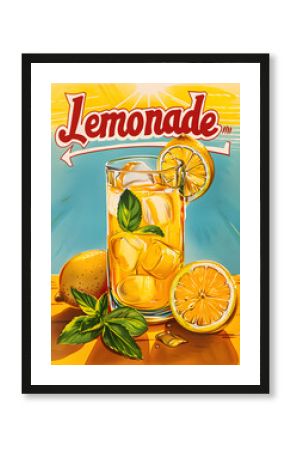 lemonade vintage poster