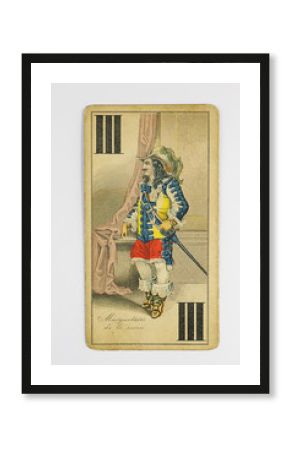 Very old tarock card_2
