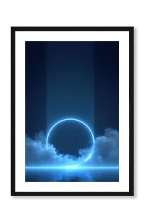 Game background: Minimal Geometric Portal