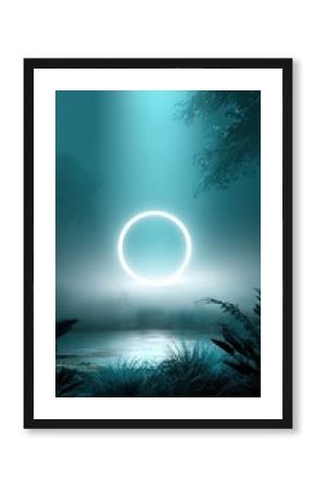 Game background: Minimal Geometric Portal