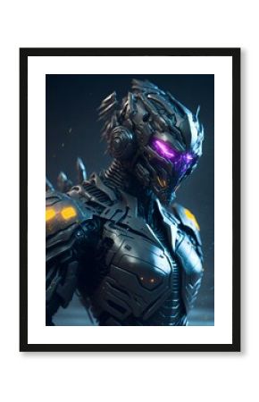 Robot cyborg soldier