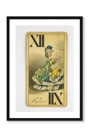 Very old tarock card_12