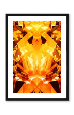 Hintergrund symetrisch abstrakt orange