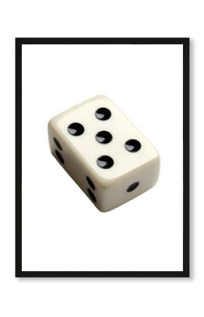 Isolated Five-Sided Die