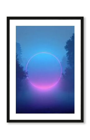 Game background: Minimal Geometric Portal