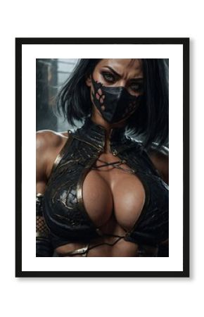 Sexy female ninja 
